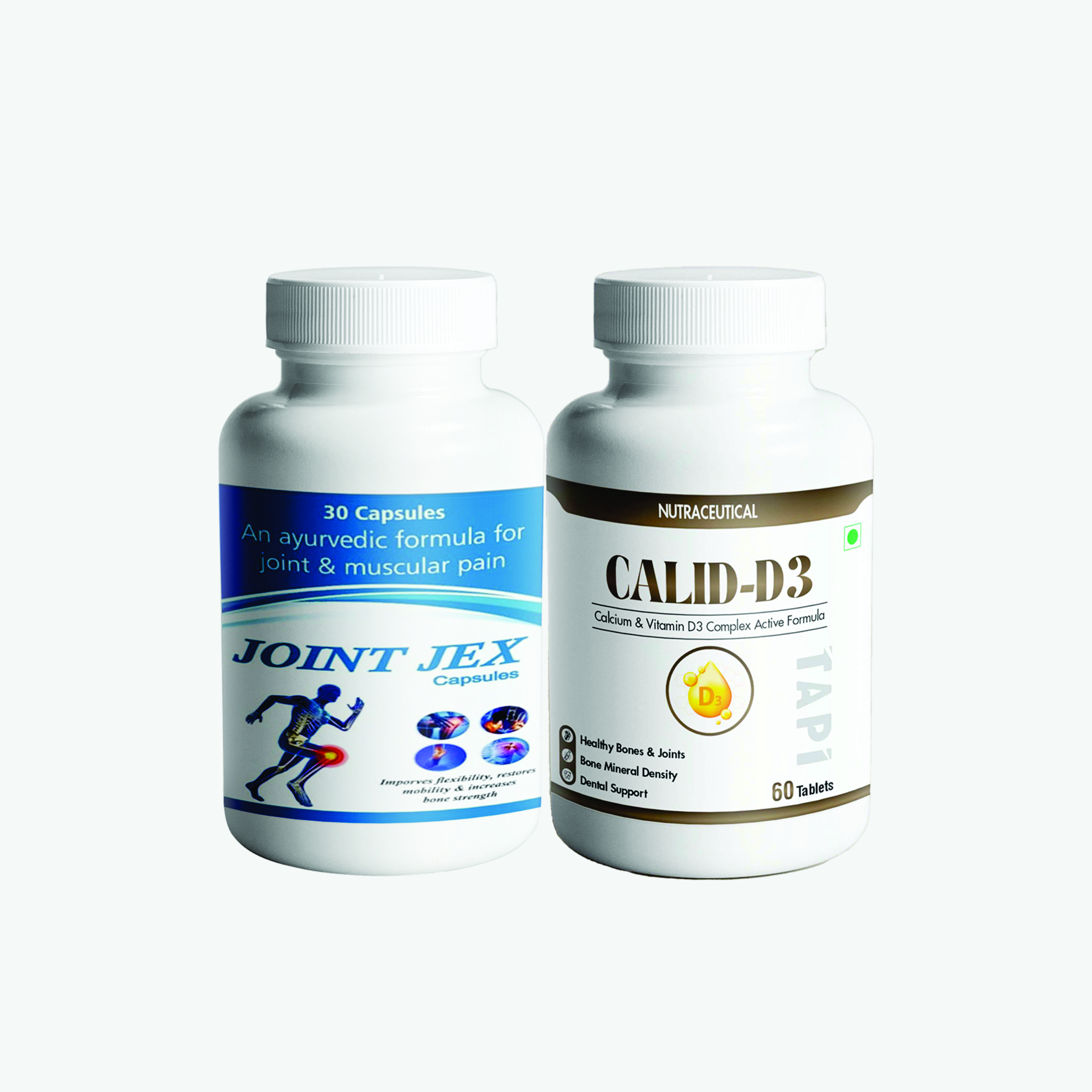 Tapi Calid D-3 & Joint Jex Capsules Combo Kit